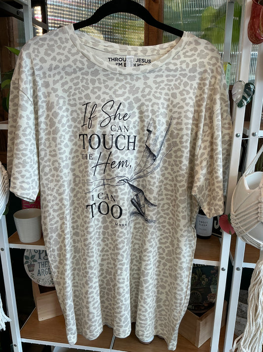 If She Can Tan Leopard Shirt