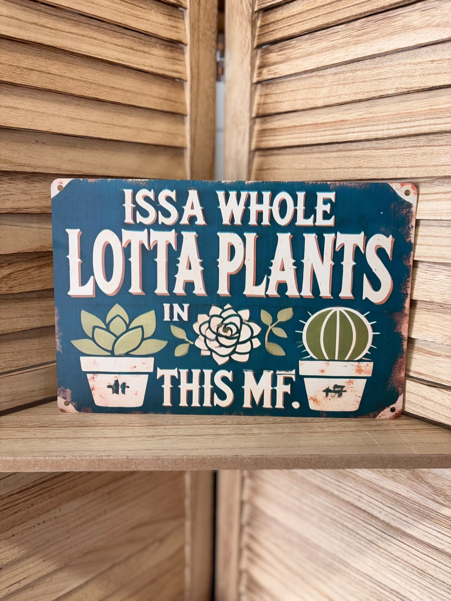 ISSA WHOLE LOTTA PLANTS