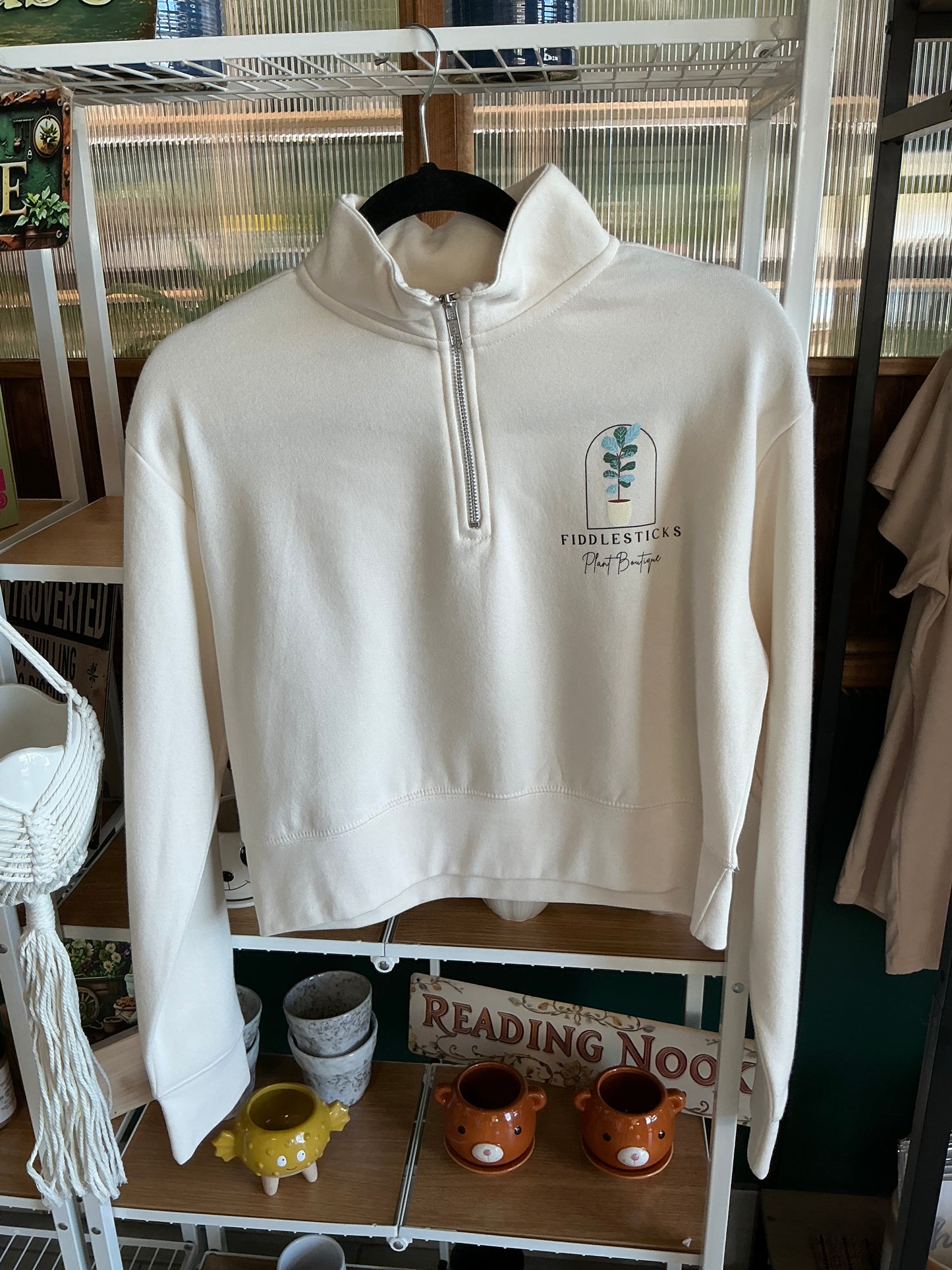 Fiddlesticks Quarter Zip Sweatshirt
