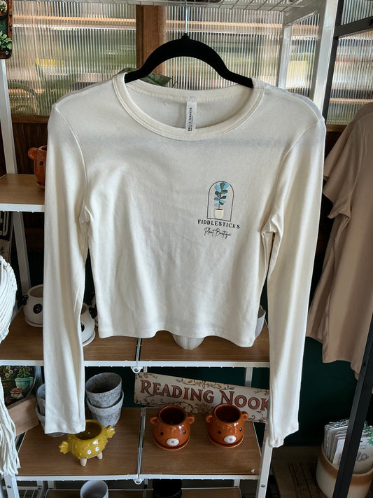Fiddlesticks Long Sleeve Baby Tee