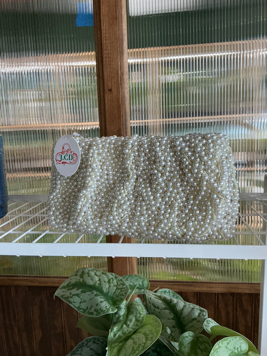 Pearl Clutch Purse