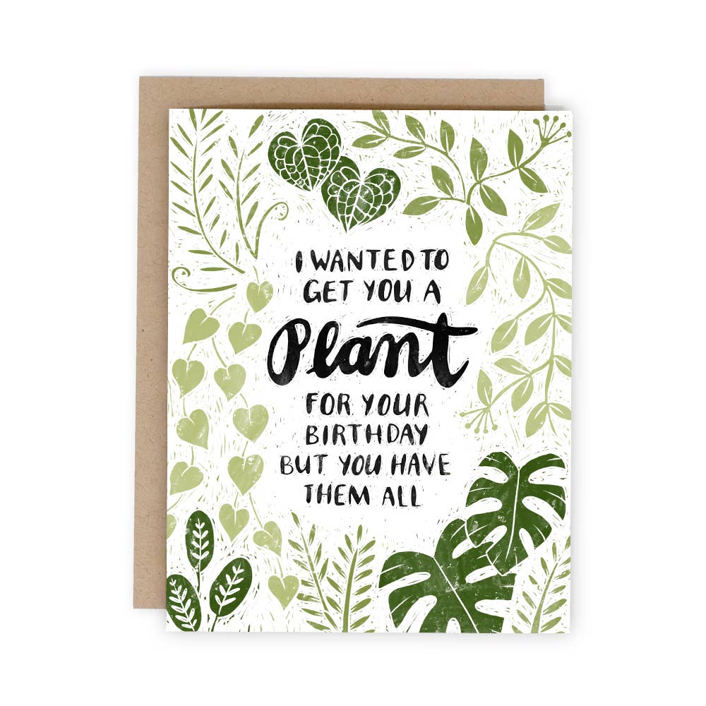 Plant-ish Greeting Card